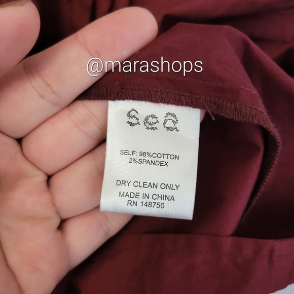 Sea New York Mena Merlot tiered midi dress - Picture 5 of 5